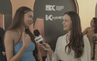 Dee Theart gesels met die akteurs en span van Finding Optel